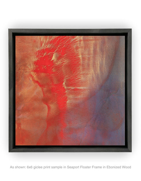 Hearts on Fire | Framed Giclee Print on Canvas